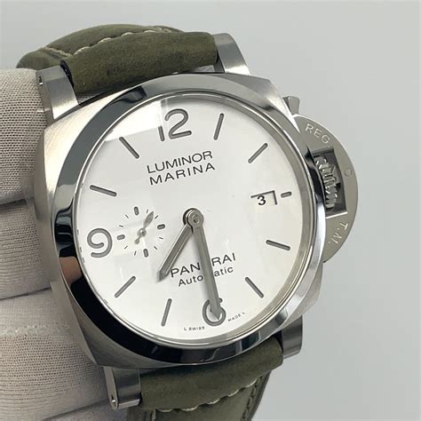 panerai luminor marina white face|panerai luminor marina 44mm price.